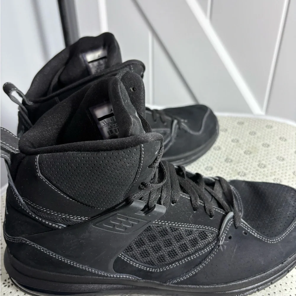 Jordan Men's Black High-Top Sneakers